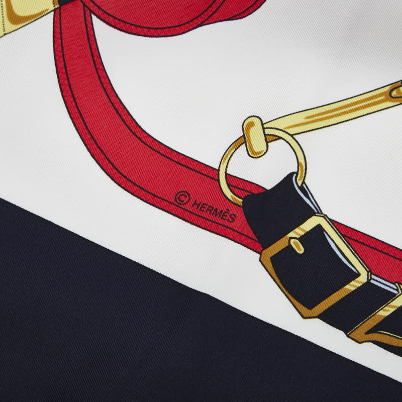 エルメス エプロン ドール シルク スカーフ