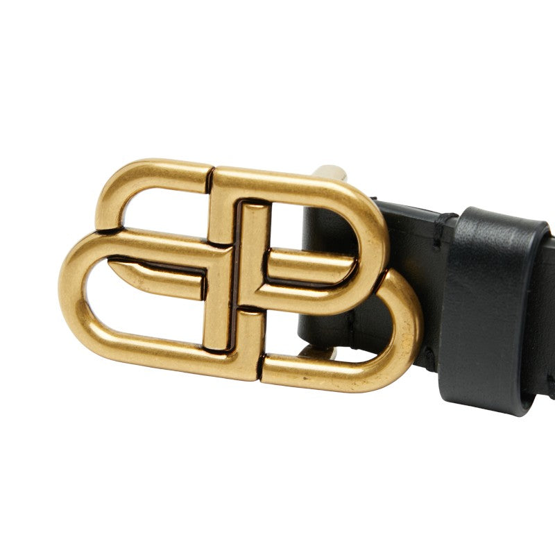 バレンシアガ BB シン ベルト レザー ベルト