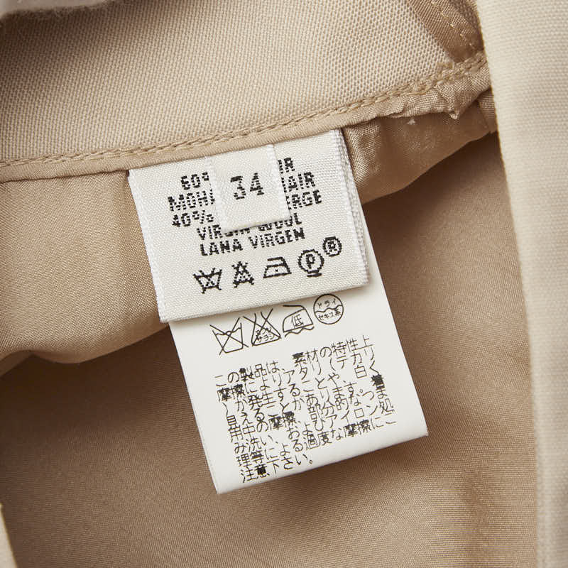 エルメス モヘア バージン ウール スカート