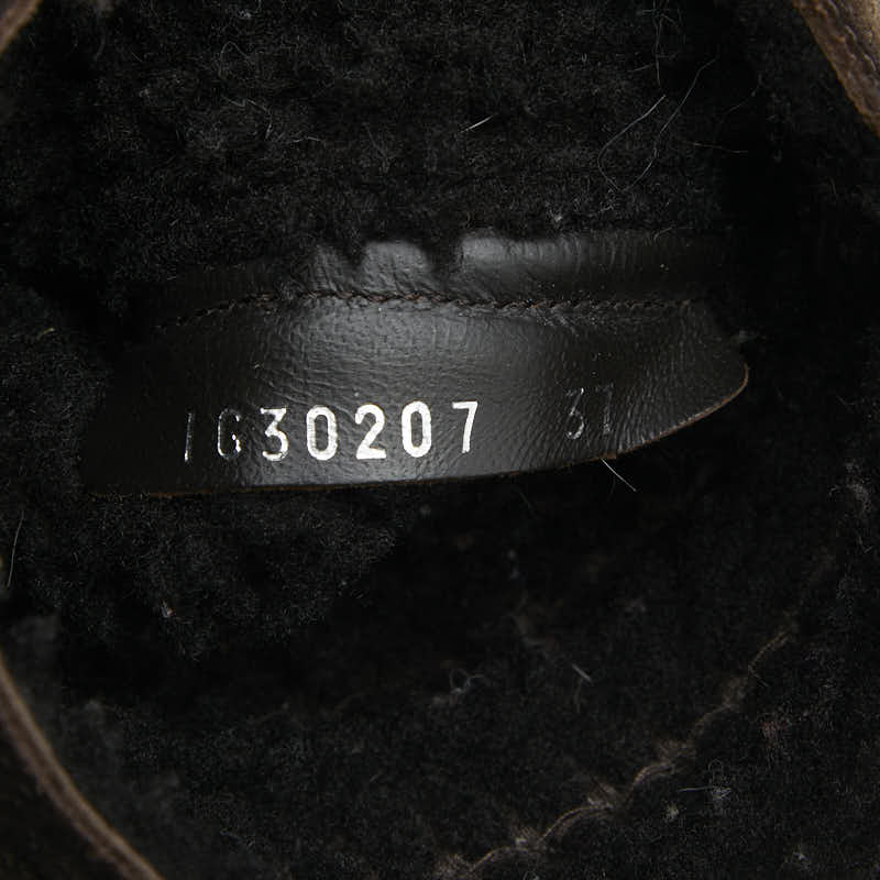 シャネル ココマーク シアリング ブーツ