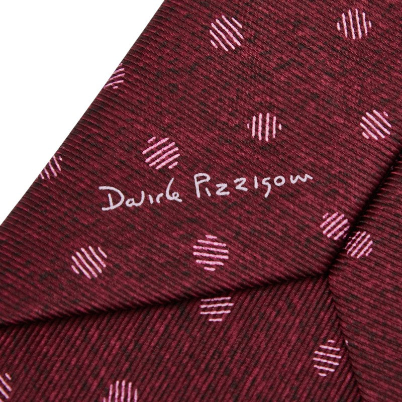 ブルガリ ドット シルク ネクタイ