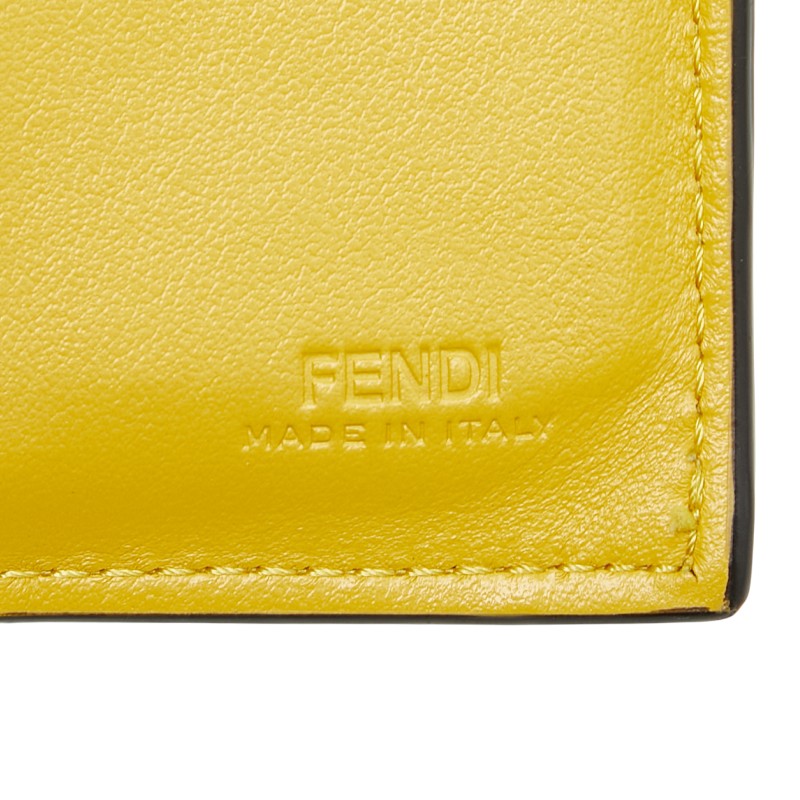 フェンディ エフイズ レザー 二つ折り財布