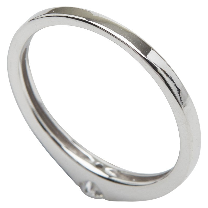 Au750ホワイトゴールドダイヤリング