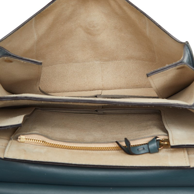クロエ フェイ レザー スエード ショルダーバッグ