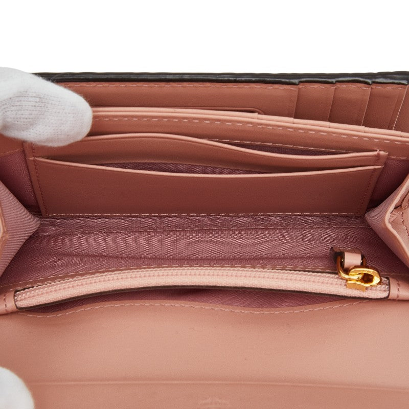 エムシーエム ヴィセトス ロゴグラム ラビットプリント レザー財布