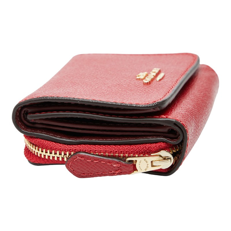 コーチ F37968 レザー三つ折り財布
