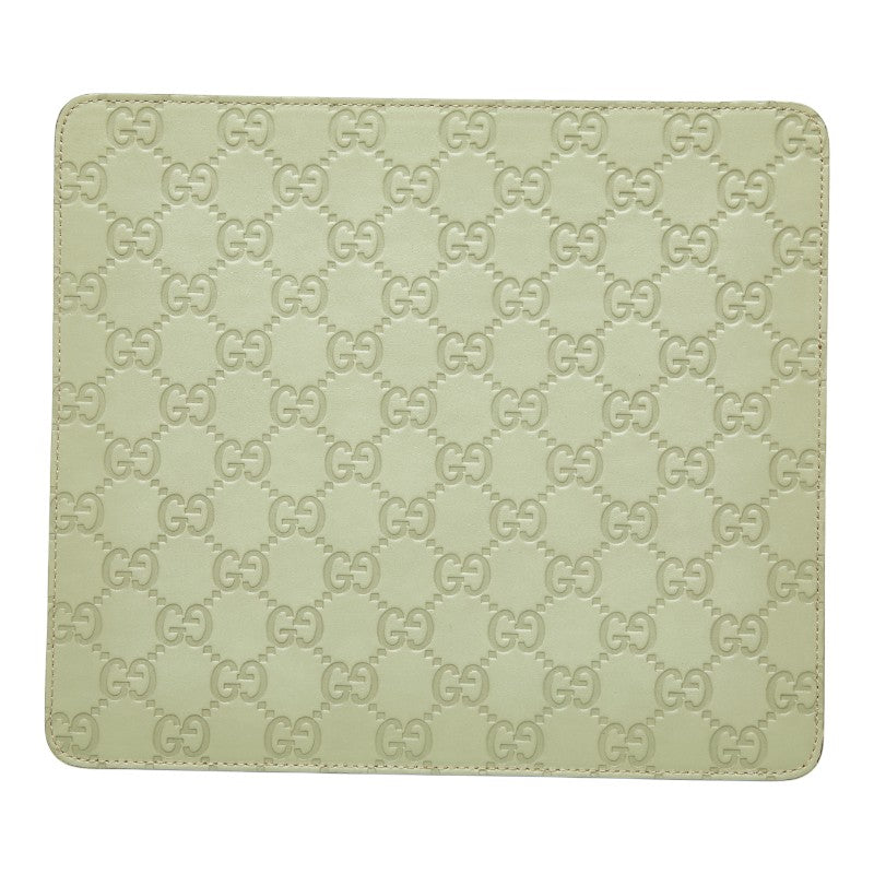 グッチ GGロゴ グッチシマ レザー マウスパッド