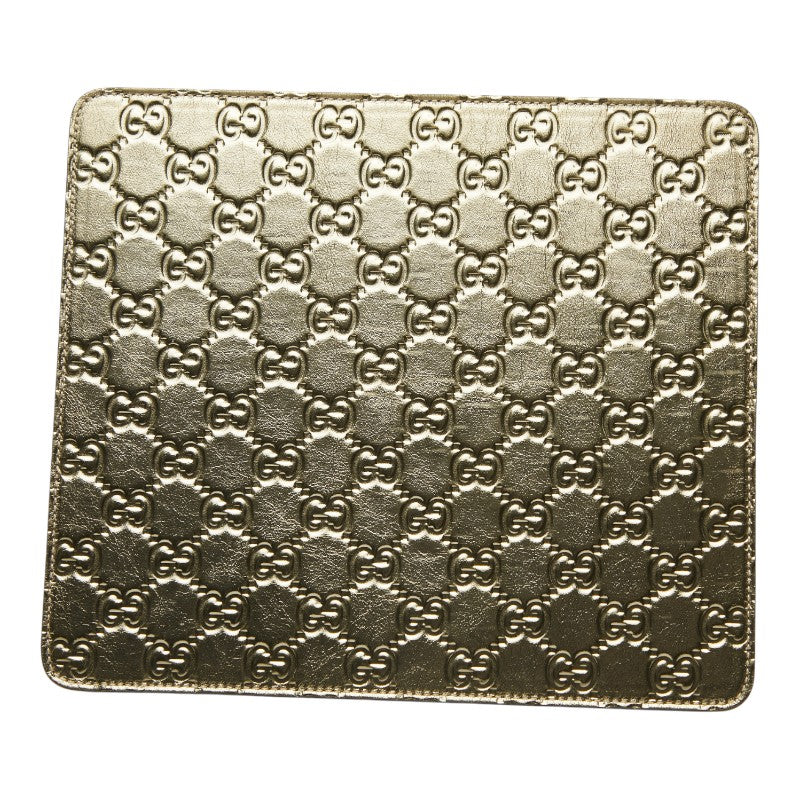 グッチ GGロゴ グッチシマ レザー マウスパッド