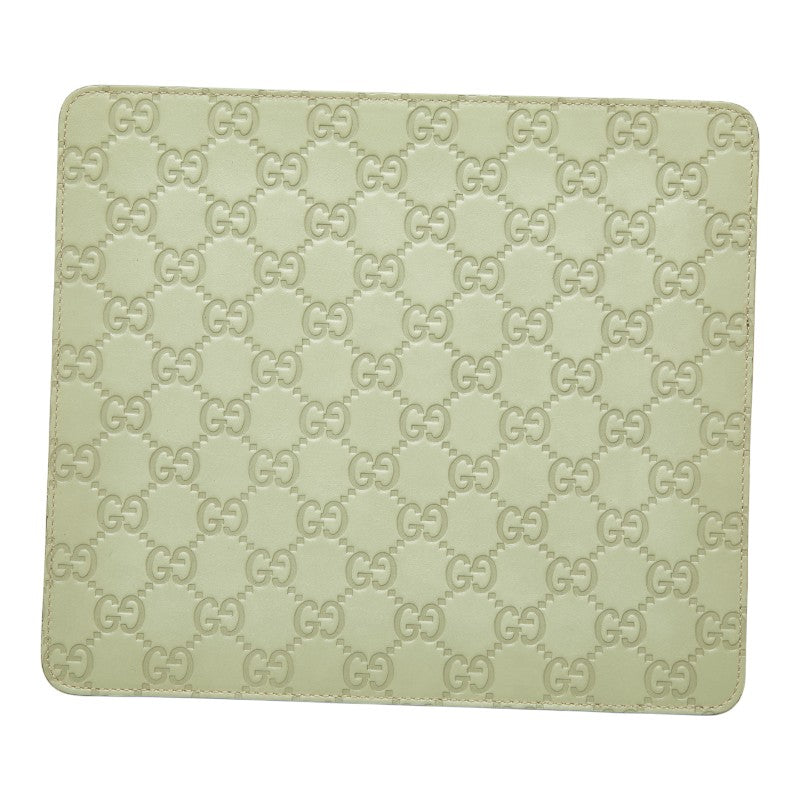グッチ GGロゴ グッチシマ レザー マウスパッド