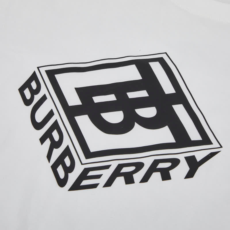バーバリー ロゴ コットン Tシャツ