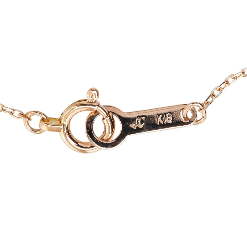 ヨンドシー K18PGダイヤネックレス