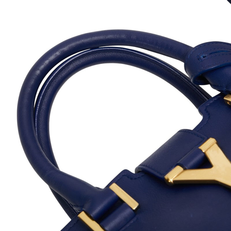 イヴサンローラン YSLロゴプチカバス レザー2wayバッグ