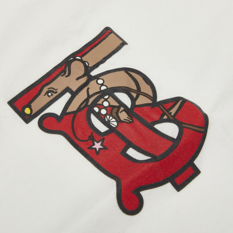 バーバリー TBモノグラム コットン Tシャツ