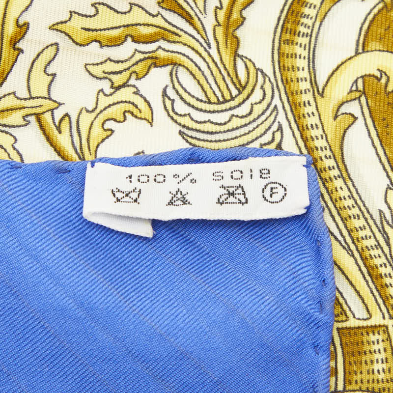 エルメス SELLES A HOUSSE シルクスカーフ カレ90