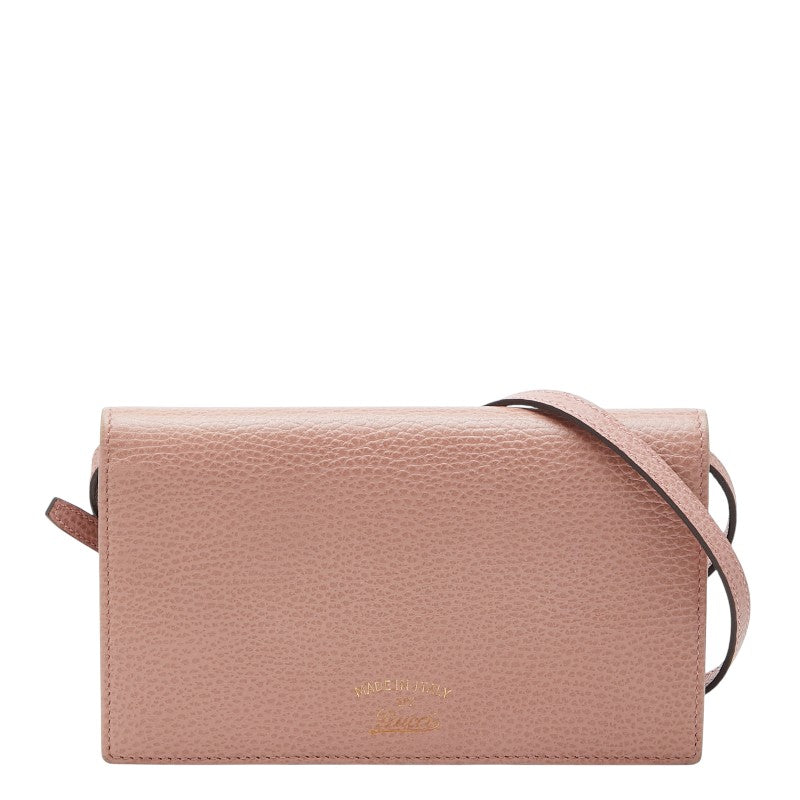 グッチ スウィング レザー ショルダーバッグ