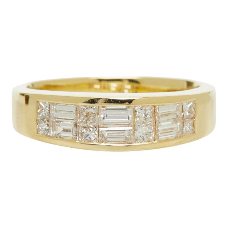 Au750ダイヤモンドリング