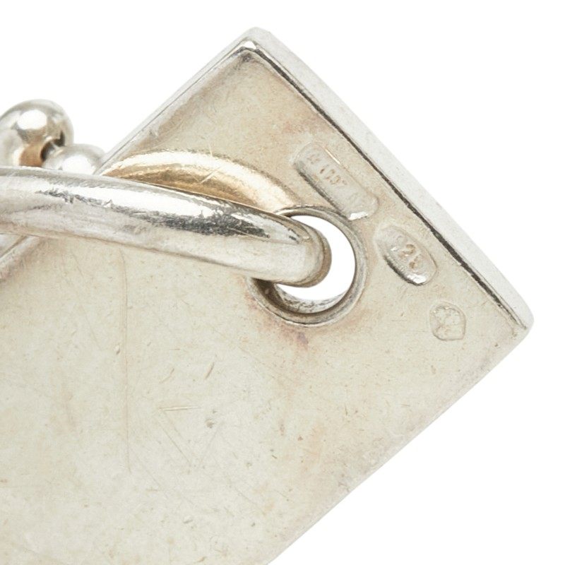グッチ ロゴプレート SV925 ブレスレット