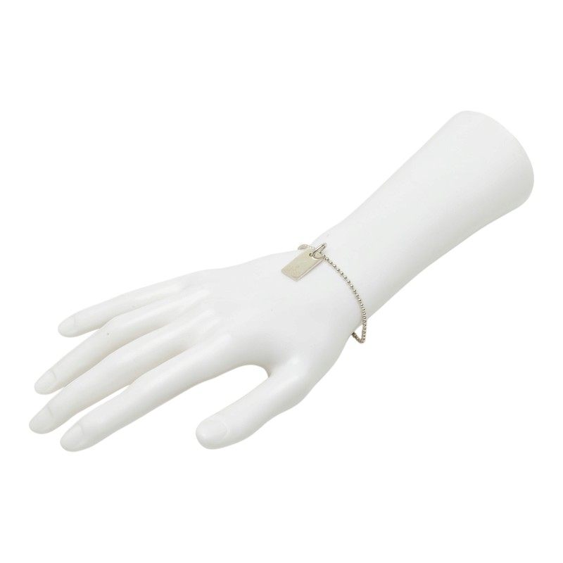 グッチ ロゴプレート SV925 ブレスレット