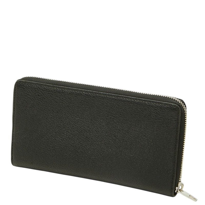 バレンシアガ スプレーペイント レザー長財布