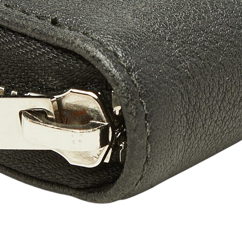バレンシアガ スプレーペイント レザー長財布