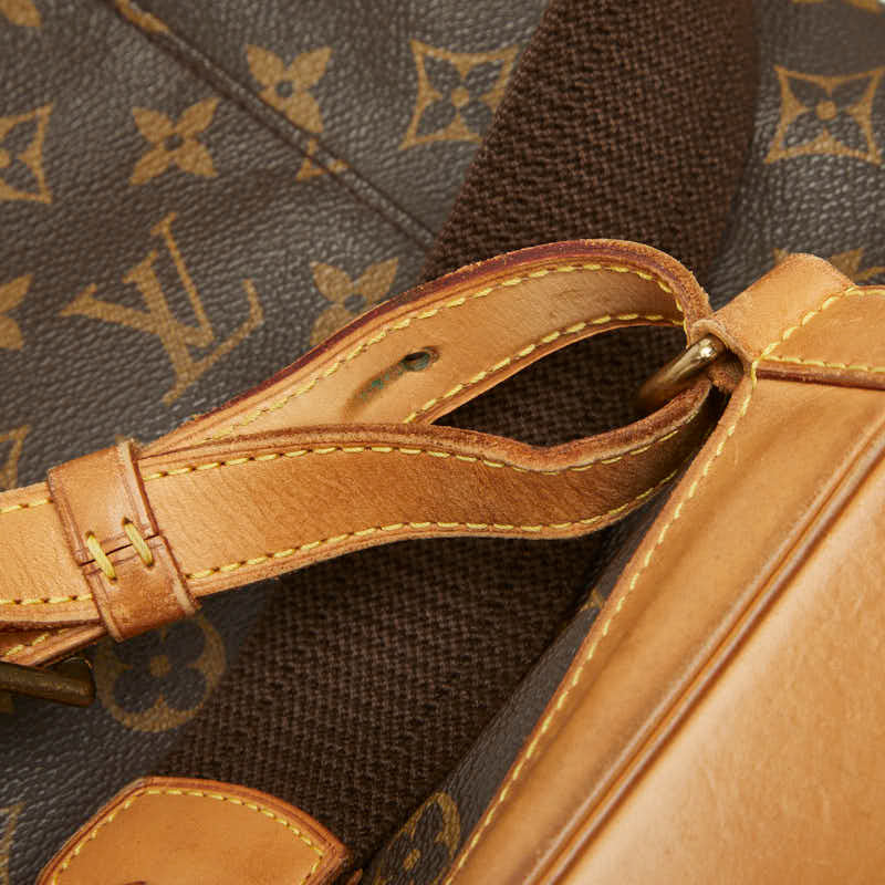 ルイヴィトン モノグラム モンスリGM レザー リュックサック