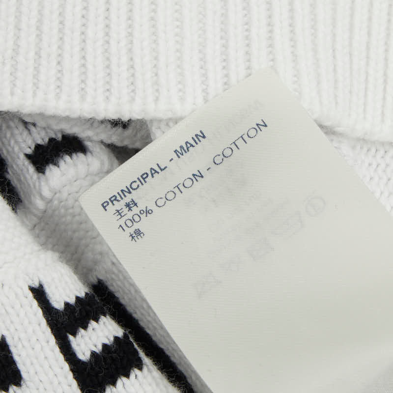 ルイヴィトン レターニット コットンセーター