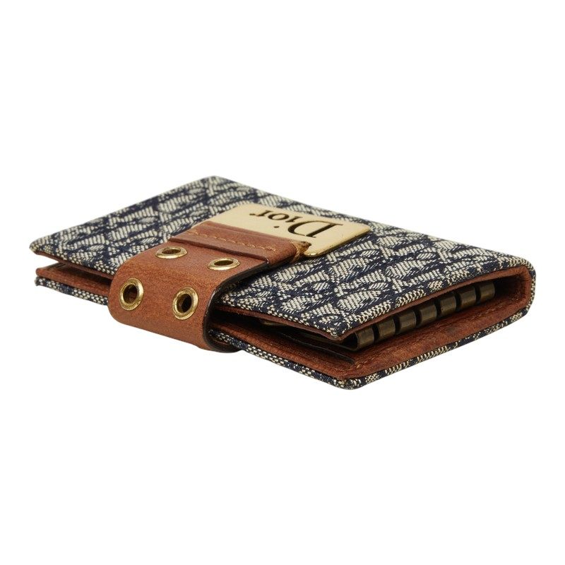 ディオール トロッター キャンバス レザー キーケース