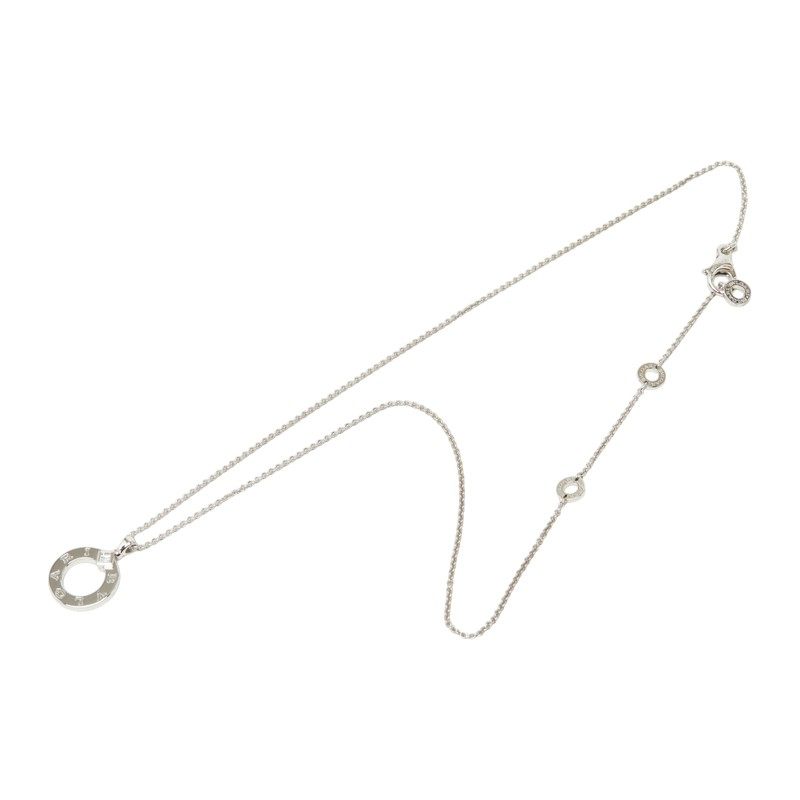 ブルガリ ブルガリブルガリ K18WG ダイヤモンド ネックレス