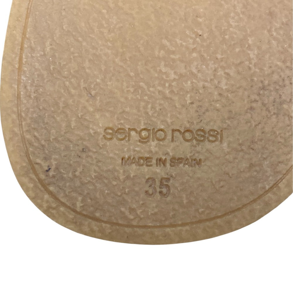 セルジオロッシ sr1 キャンバス ストライプスリッポンエスパドリーユ