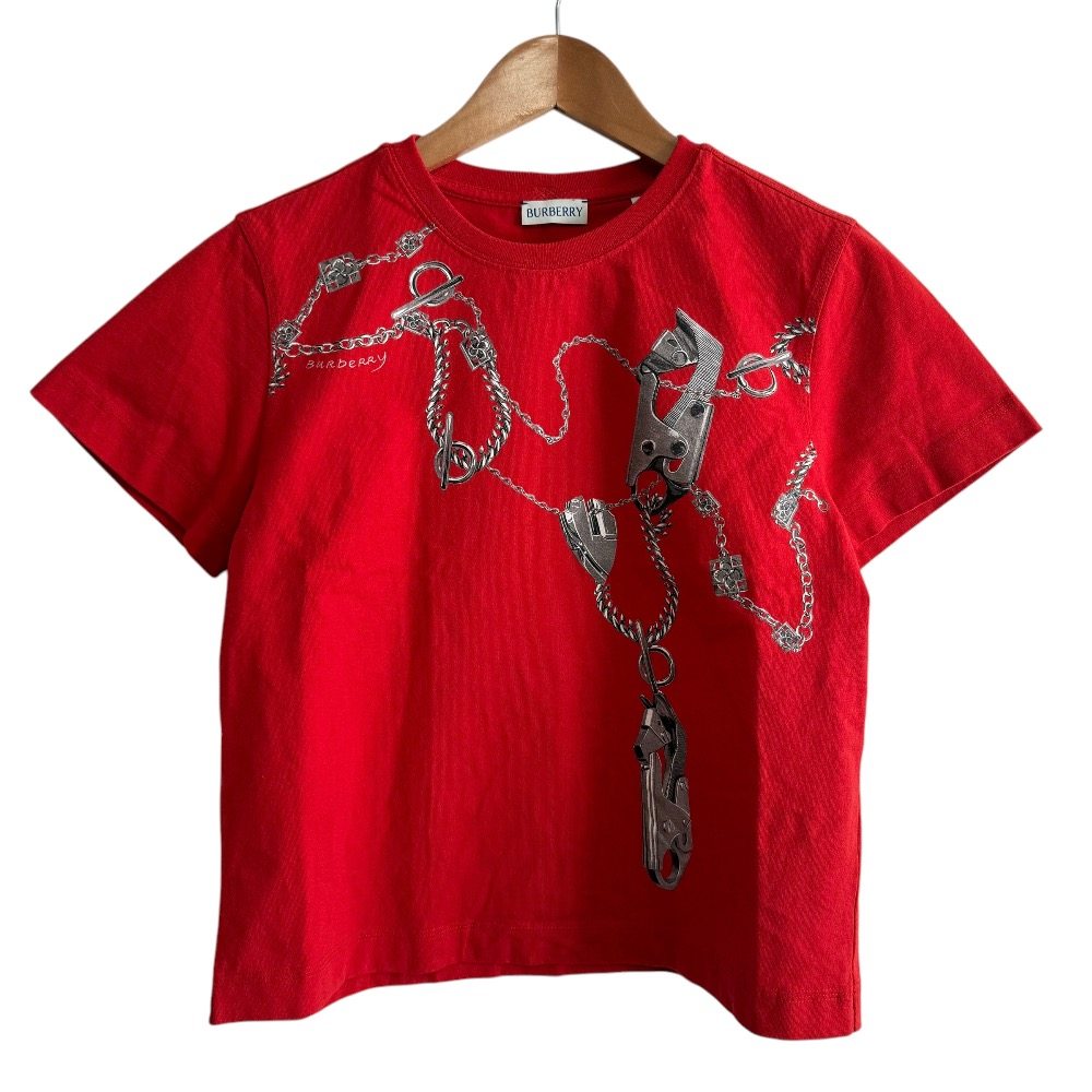 バーバリー Knight Hardware コットン Tシャツ
