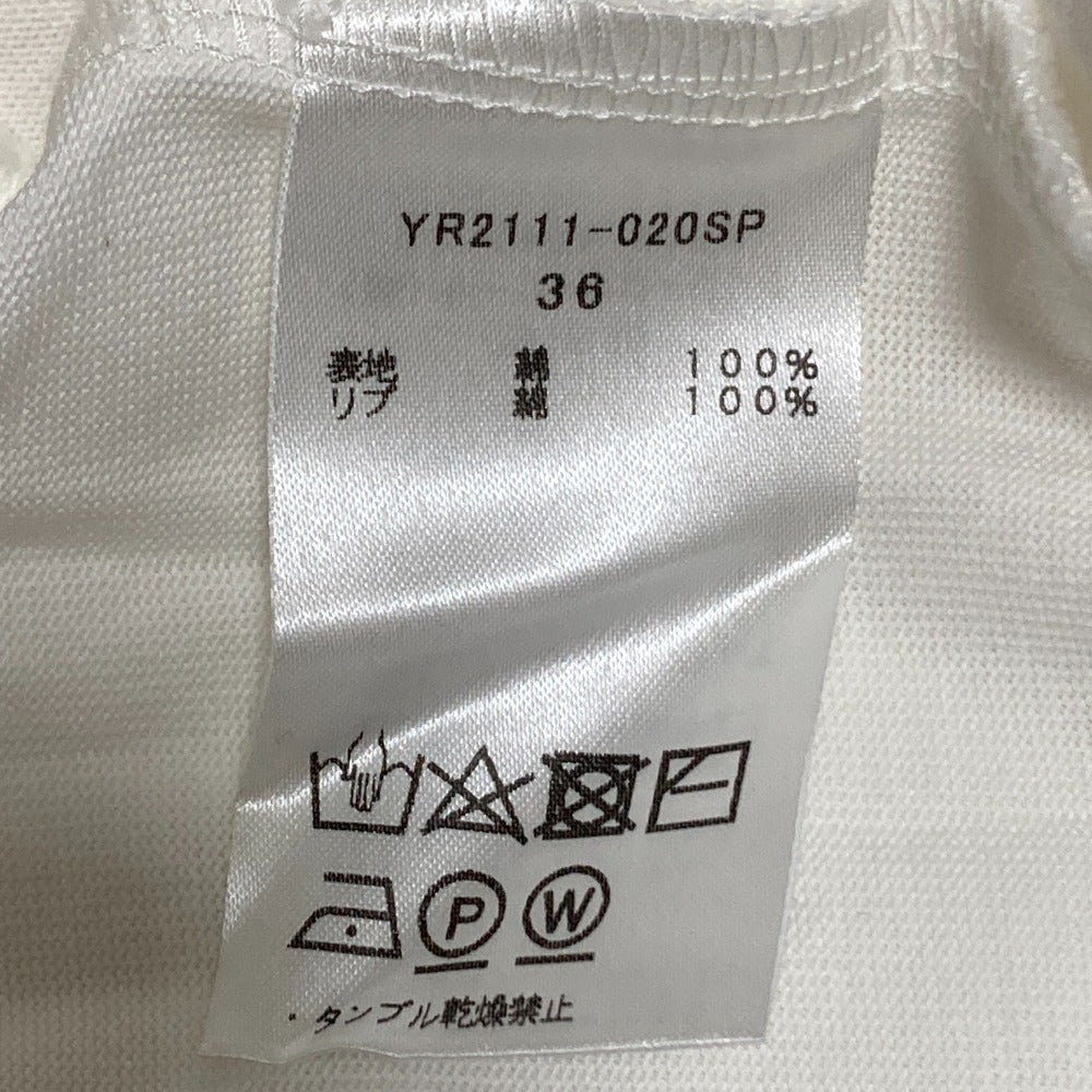 yori ラウンド ヘム 天竺 カットソー ブラウス