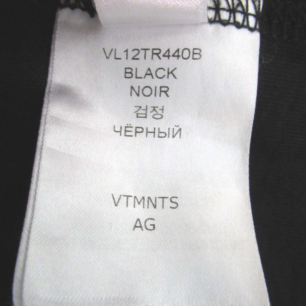 VETEMENTS RAINBOW BARCODE コットン Tシャツ
