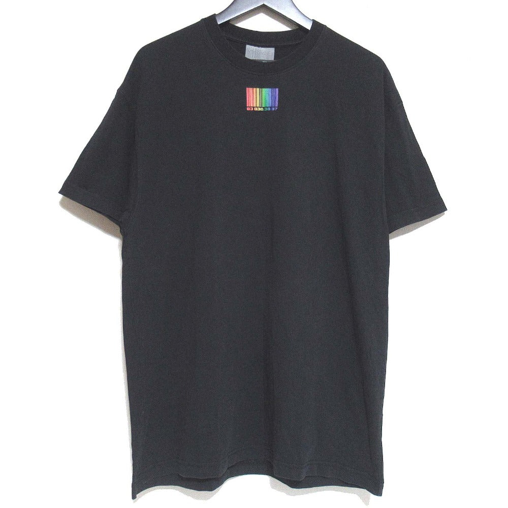 VETEMENTS RAINBOW BARCODE コットン Tシャツ