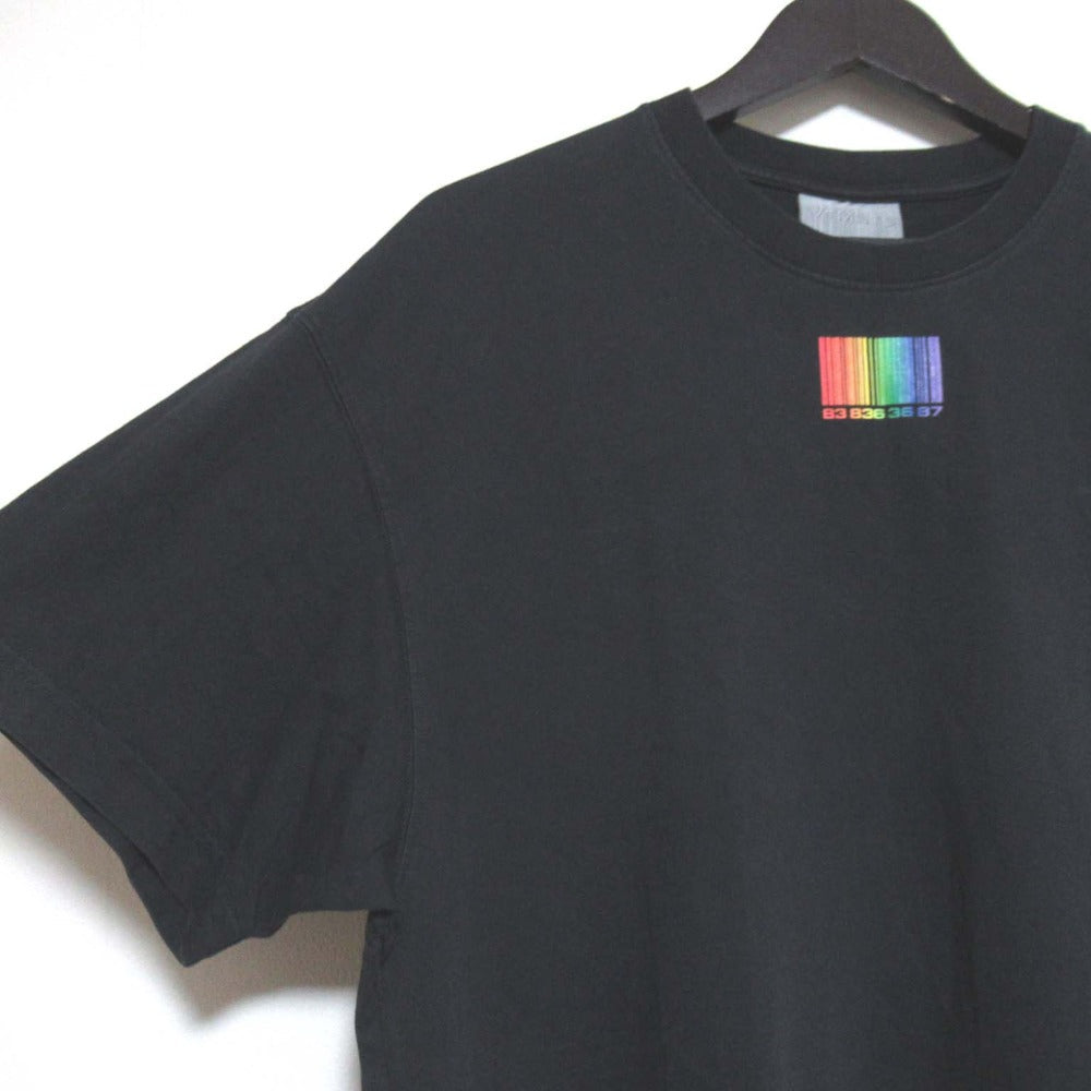 VETEMENTS RAINBOW BARCODE コットン Tシャツ