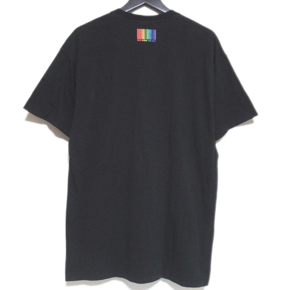 VETEMENTS RAINBOW BARCODE コットン Tシャツ