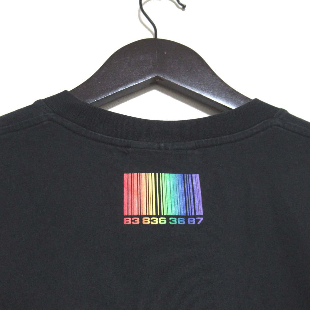 VETEMENTS RAINBOW BARCODE コットン Tシャツ
