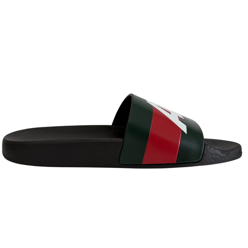 グッチ パレス Logo Web Sandal サンダル