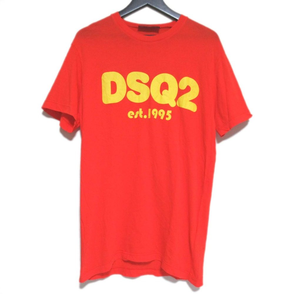 ディースクエアード DSQ2 LOGO TEE コットン Tシャツ