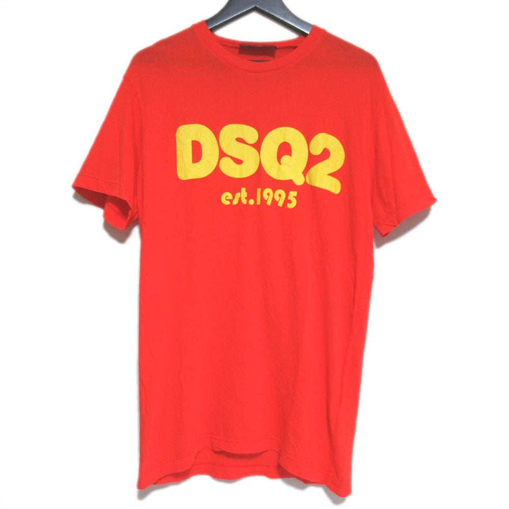 ディースクエアード DSQ2 LOGO TEE コットン Tシャツ