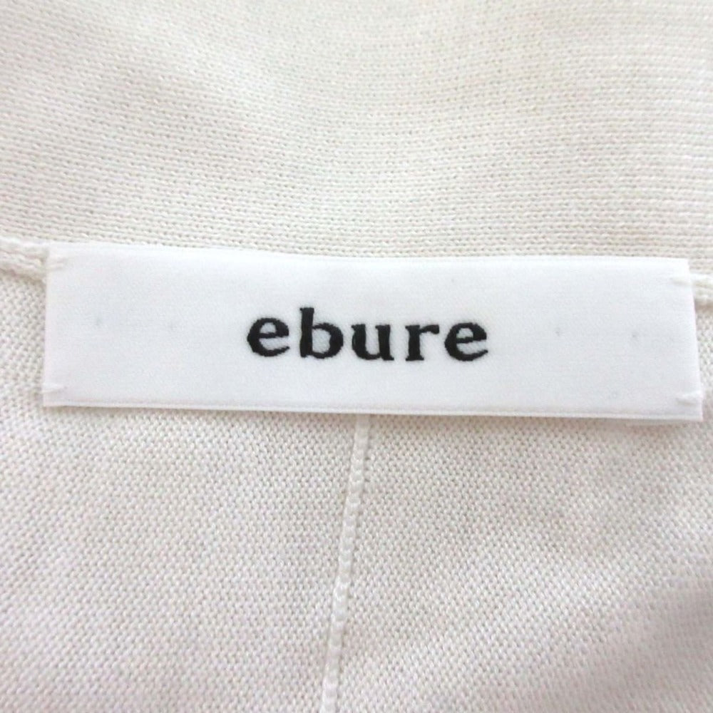 ebure ライト シルク コットン ニット カーディガン