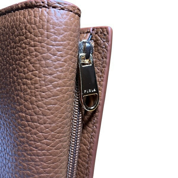 フルラ レザー三つ折り財布