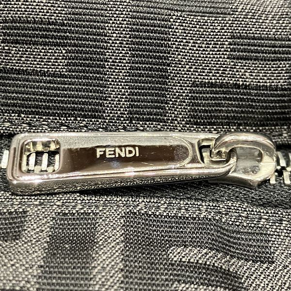 フェンディ FFポーチスモール ナイロンレザーウエストバッグ
