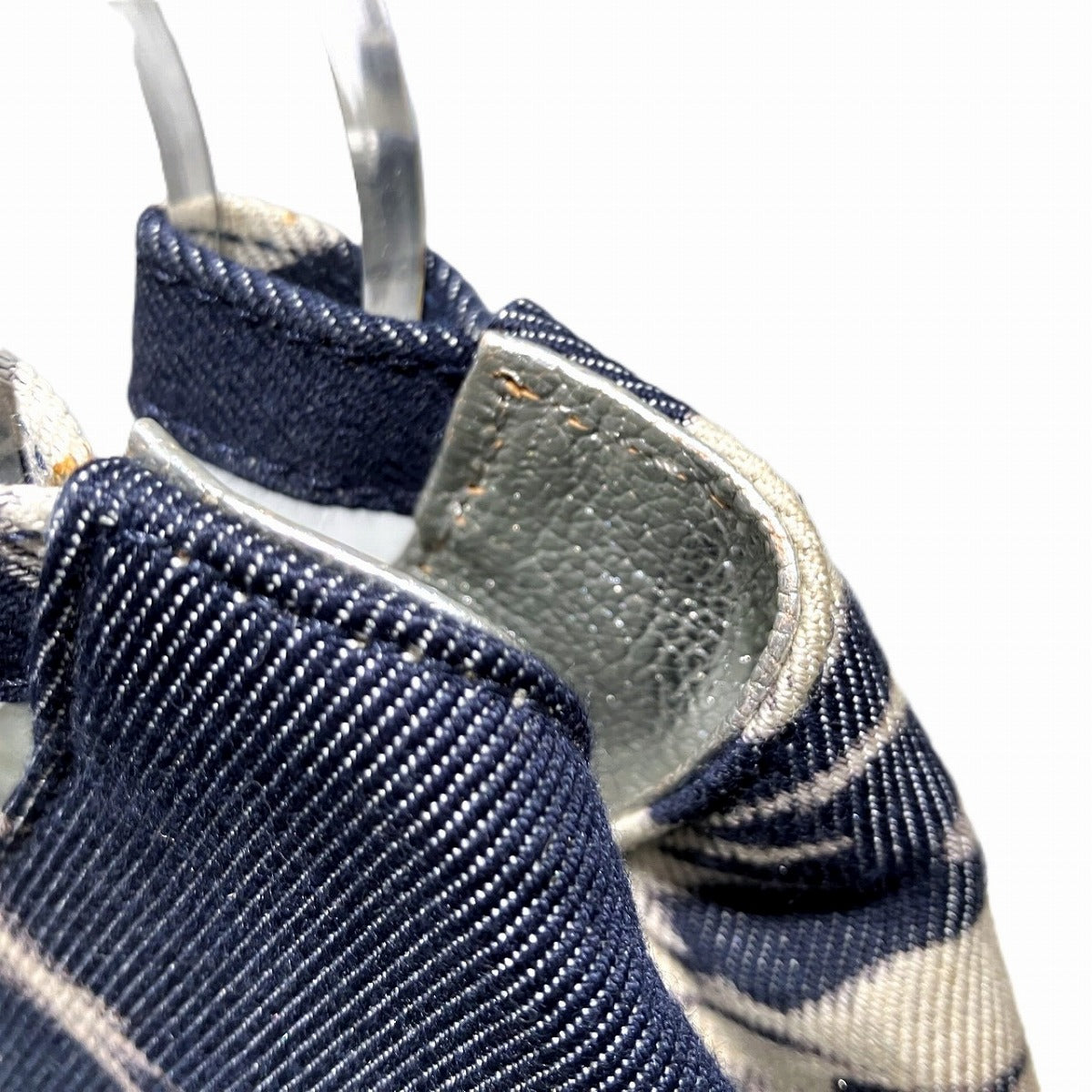 セリーヌ サークルロゴ デニムキャンバス トートバッグ