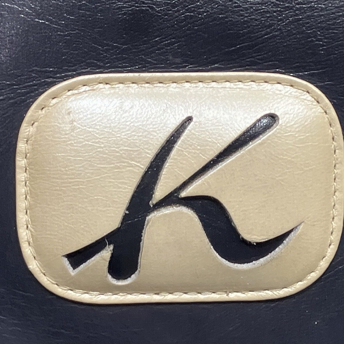 キタムラ レザー ハンドバッグ