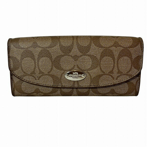 コーチ シグネチャー PVC 長財布