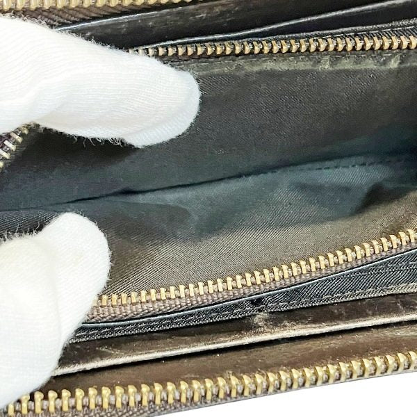 ラシット モノグラム ナイロンレザー長財布