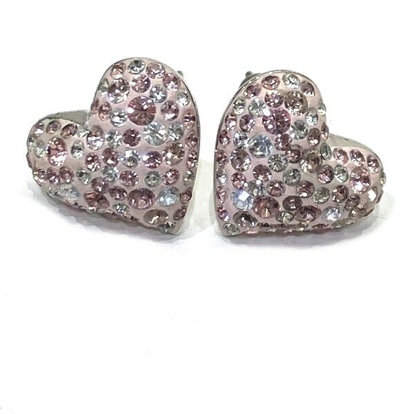 スワロフスキー ハート ピアス