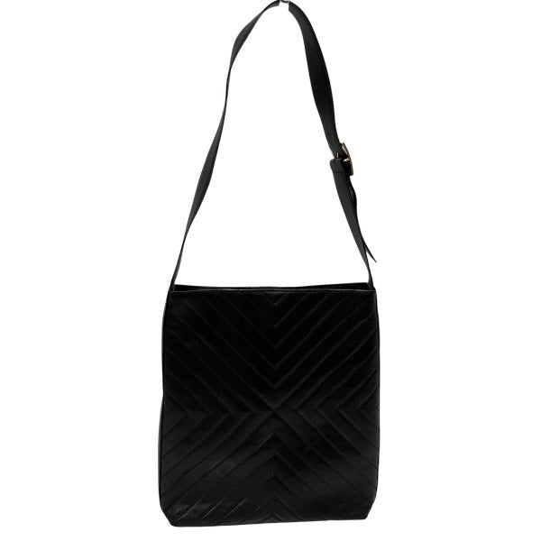 サルヴァトーレ・フェラガモ レザーショルダーバッグ