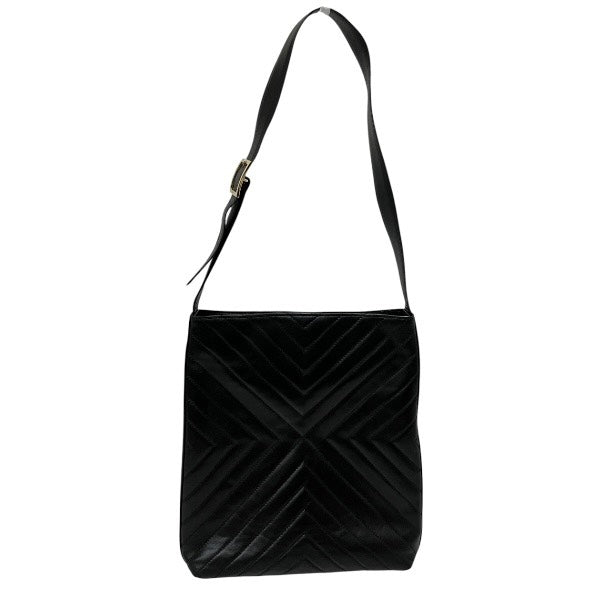 サルヴァトーレ フェラガモ レザーショルダーバッグ