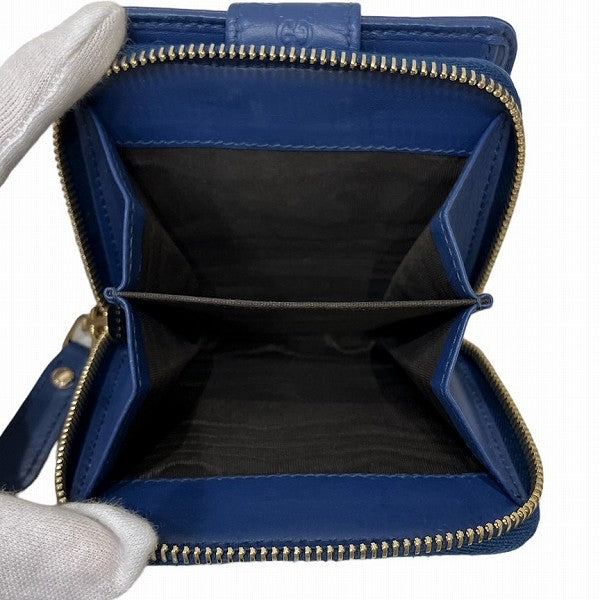 グッチ シマ レザー ウォレット